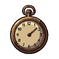 pocket watch chain  copper accent detail