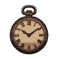 pocket watch chain  inventor spark burned