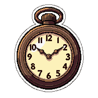 pocket watch chain  pilot windswept