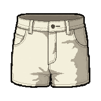 sash utility belt  cream white linen