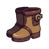 spats shoe covers  copper accent detail