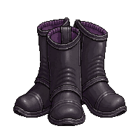 spats shoe covers  midnight black leather