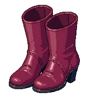 spats shoe covers  rich burgundy red