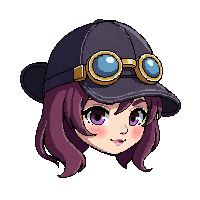 top hat with gears  pilot windswept