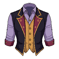 waistcoat embroidered  aristocrat luxurious