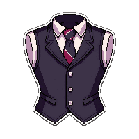 waistcoat embroidered  pristine tailored