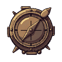 clockwork compass  electric sparking