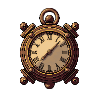 clockwork compass  gear covered ornate