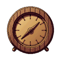 clockwork compass  leather and wood