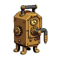 gear powered drill  ticking clockwork