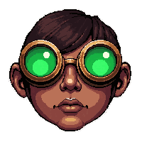 goggles multi lens  copper patina green