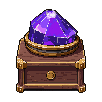 phonograph music box  crystal powered gem