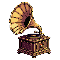 phonograph music box  industrial heavy