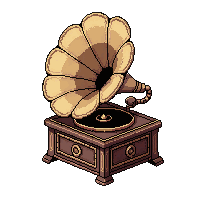 phonograph music box  victorian ornate