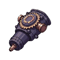 pneumatic arm brace  gear covered ornate