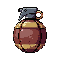 steam grenade bomb  modified jury rigged