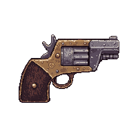 steam pistol flintlock  damaged but ticking