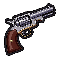 steam pistol flintlock  silver nickel plated