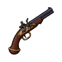 steam pistol flintlock  victorian ornate