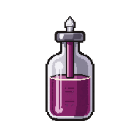 syringe aether fluid  silver nickel plated