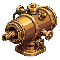 telescope brass  victorian ornate