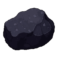 coal charcoal lump  damaged crumbling