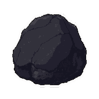 coal charcoal lump  moldy old spoiled