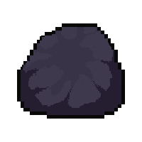 coal charcoal lump  wet and damp