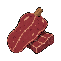dried meat jerky  sun dried warm