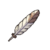 feather arrow flight  abundant pile