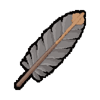 feather arrow flight  common easy find