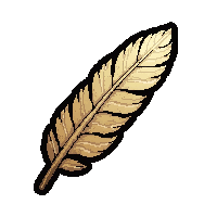 feather arrow flight  damaged crumbling
