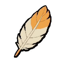 feather arrow flight  freshly gathered