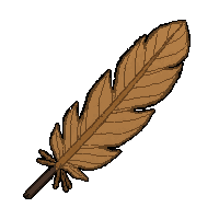 feather arrow flight  moldy old spoiled