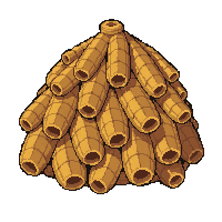 fiber plant cord  abundant pile