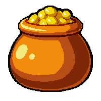 honey pot jar  abundant pile