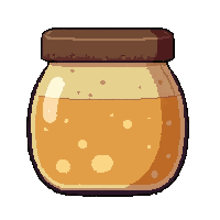 honey pot jar  moldy old spoiled