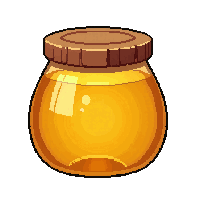 honey pot jar  refined quality