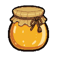 honey pot jar  sun dried warm