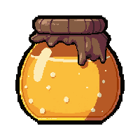 honey pot jar  wet and damp