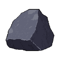 iron ore chunk  loose scattered