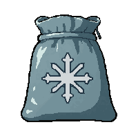 seed pouch garden  frozen cold