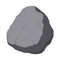 stone rock flint  abundant pile