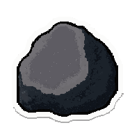 stone rock flint  wet and damp