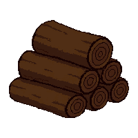 wood log firewood  abundant pile