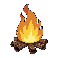 bow drill fire  clean and oiled