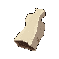 candle tallow wax  bone and sinew