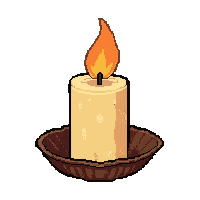 candle tallow wax  compact pocket sized