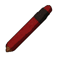 charcoal stick  blood stained used