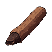 charcoal stick  handmade crude